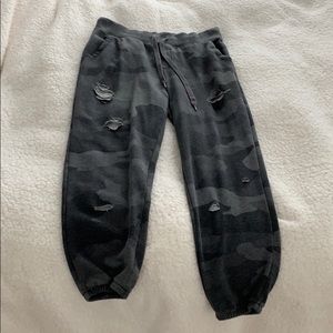 Aerie distressed sweats